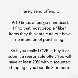 No Lowball Offers Please